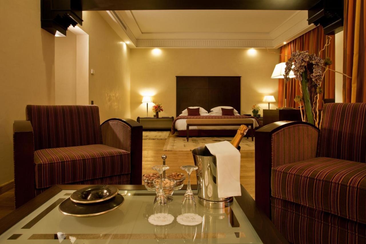 เคนซี เมนารา พาเลซ ออล อินคลูซีฟ พรีเมียม Hotel มาร์ราเกช ภายนอก รูปภาพ A suite at the hotel