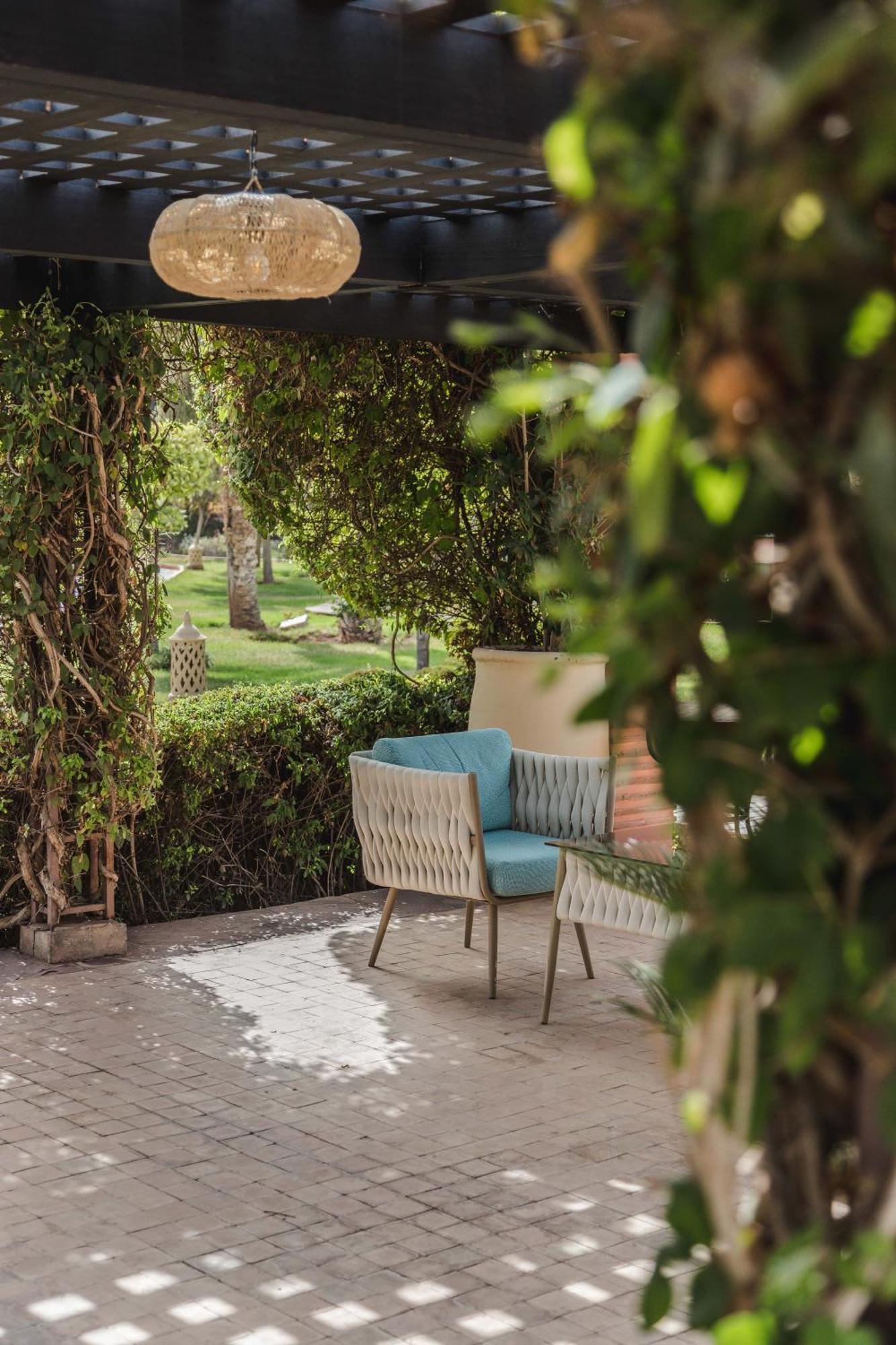 เคนซี เมนารา พาเลซ ออล อินคลูซีฟ พรีเมียม Hotel มาร์ราเกช ภายนอก รูปภาพ The resort's gardens