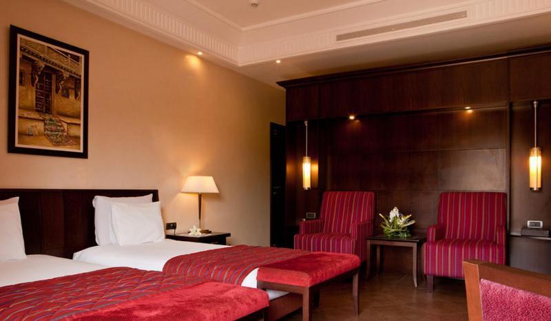เคนซี เมนารา พาเลซ ออล อินคลูซีฟ พรีเมียม Hotel มาร์ราเกช ห้อง รูปภาพ A room at the hotel