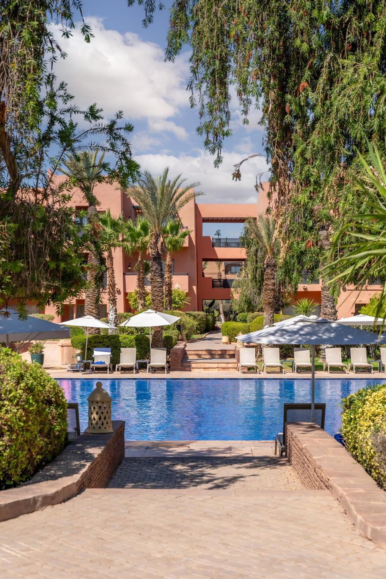 เคนซี เมนารา พาเลซ ออล อินคลูซีฟ พรีเมียม Hotel มาร์ราเกช ภายนอก รูปภาพ The swimming pool at the hotel