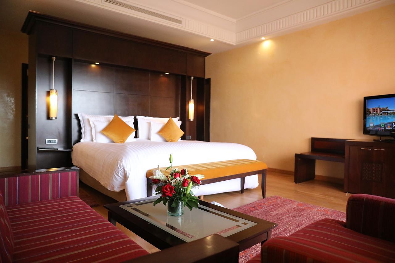 เคนซี เมนารา พาเลซ ออล อินคลูซีฟ พรีเมียม Hotel มาร์ราเกช ภายนอก รูปภาพ A room at the hotel